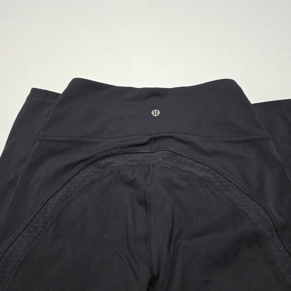 Lululemon Revitalize Black Crop Leggings Womens Size 6 - Picture 5 of 14